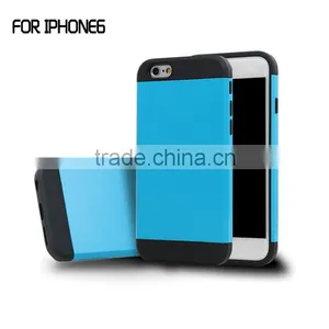 LZB Hot Selling Slim Colorful Armor Phone Case for Iphone6,back Cover Case for Iphone 6,for Iphone 6 Cover thumbnail-1