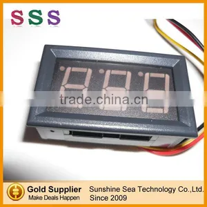 Three Bit Red 0.56" 4.5-30V LED Voltage Digital DC Display Panel Voltmeter thumbnail-1