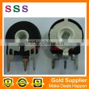 RoHS Spain PIHER Potentiometer PT15-103 Horizontal Oval Hole 10K Adjustable Resistance thumbnail-1