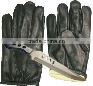 Leather Police Gloves thumbnail-1