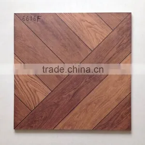 Screen Printing Wooden Design Floor Tile thumbnail-4