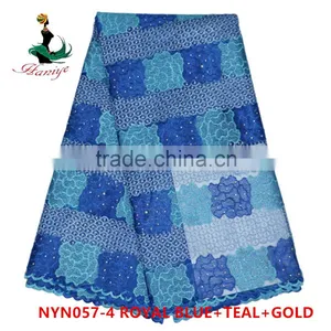 2016 Haniye High Quality Fashion African Tulle Lace Fabric/tulle Lace French Net Lace/NYN57 thumbnail-1