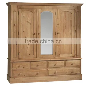2015 Open Wooden Wardrobe thumbnail-2