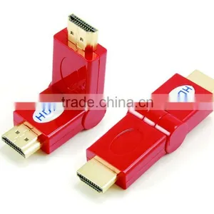 HDMI Male to Male Adapter Rotating 180 Degree thumbnail-2