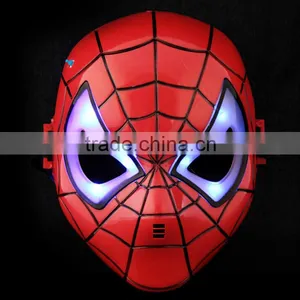 2016 LED Masks Light Spider Man Mask For Kids Adults Party thumbnail-2