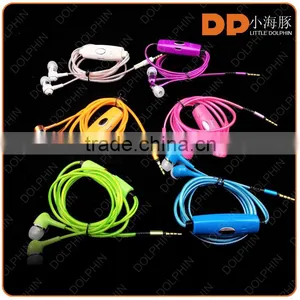 New Products 2016 Noise Cancelling Glow Earbuds Ear Piece 3.5mm EL Wired Glowing Headphone EL Earphone thumbnail-6