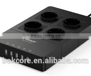 6 Gang EU Power Strip With CE/ROSH thumbnail-1