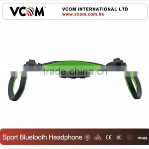 VCOM Wireless Neckband Sport Bluetooth Headphone With Stereo Sound thumbnail-2
