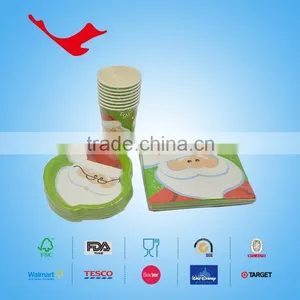 PE Coated Sing Wall Disposable Paper Cups for Christmas Day thumbnail-6