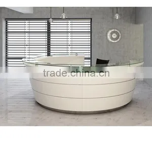 Top Design Small Half Round Reception Desk thumbnail-3