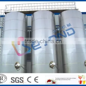 Large Capacity Stainless Steel Milk Storage Silo thumbnail-1