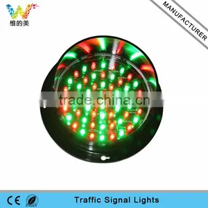 Bi-color Red Green Waterproof 125mm Epistar Led Traffic Signal Lamp thumbnail-1