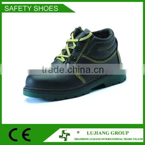 Unisex Genuine Leather Upper Material Industrial Safety Shoes thumbnail-1