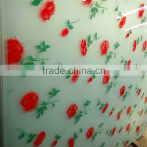 Colorful Design Silkscreen Printed Glass for Windows thumbnail-5