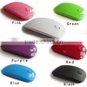 Ultrathin USB 2.4G Wireless Optical Mouse For PC Laptop Desktop Multicolor Choose thumbnail-1