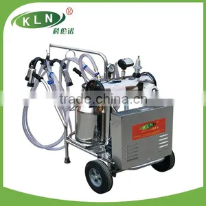 KLN Brand Milking Machine for Cow With Vacuum Pump New Style +86-13792190382 thumbnail-1