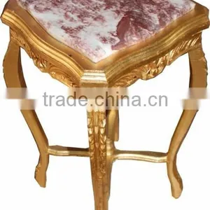 Baroque Golden Side Table thumbnail-3