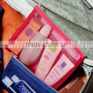 Hot New Mesh Make up Bags, Mesh Material Cosmetic Pouch, Cheap Mash Bag thumbnail-4