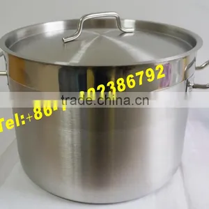 Highly Innovative 04 Style Commercial Stainless Steel Soup & Stock Pots With Compound Bottom (sandwich) Sand Finished thumbnail-4