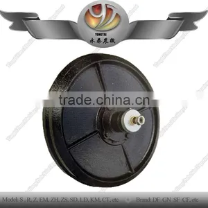 Gong Nong Iron Tail Wheel Assembly for Walking Tractor thumbnail-1