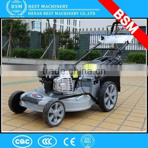 18Inch Steel Deck Hand Push Petrol Lawn Mower,honda Lawn Mower,gasoline Lawn Mower thumbnail-1