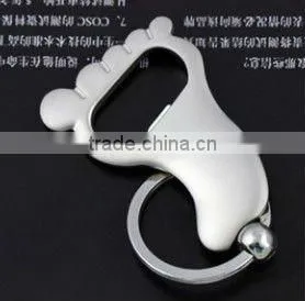 New! Creative Home Lovely Gift Key Ring of Foot Bottle Opener Key Chain thumbnail-1