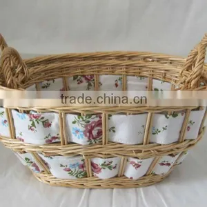 Artistic Storage Basket With Fabric thumbnail-1