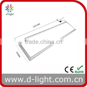 8mm Led Pannel Light Ultra Thin Square Led Panel Light 300x1200 36W 48W 72W IP44 IP65 AC 85V 265V thumbnail-1
