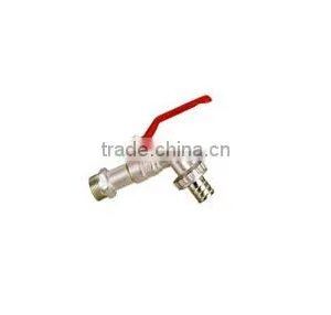1/2" Brass Bibcock,Long Handle Kitchen Faucet, Comman Indoor Brass Tap, High Quality Brass Garden Bibcock < SGB5103A> thumbnail-1