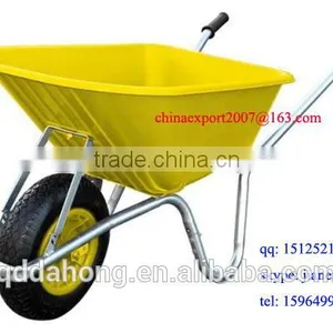 Durable Poly Garden Wheelbarrow for UK Market WB6414 thumbnail-2