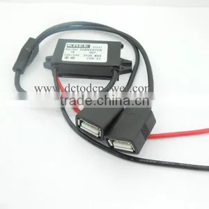 Direct Current Buck Converter 12V(8-35V) To 5V/3A/15W, Dual USB Output thumbnail-4