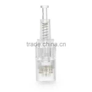 Electric Derma Pen Needles Screw 12 Pin Gold Cartridge for Auto Microneedle Derma Pen Tattoo Needles 12pin Needle Tip thumbnail-2