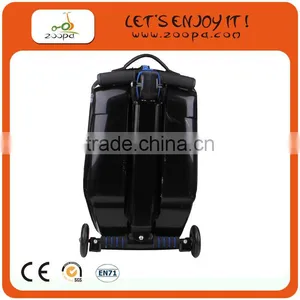 Luggage Aluminum Metal Suitcase Scooter thumbnail-1