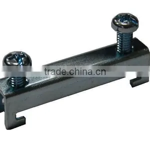 TA-002 Terminal Block Metal Clamp Din Rail End Stopper End Bracket thumbnail-1