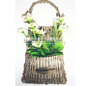 Disposable Plant Pot Wicker Plant Pots Wall Plant Pot Holder thumbnail-1