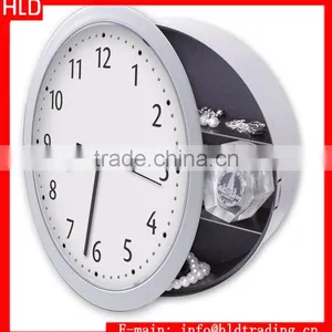 Hidden Storage Compartment Wall Clock Safe Box thumbnail-1