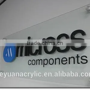 High Quality Elegant and Customized Hanging Indoor Acrylic Directional Signage thumbnail-2