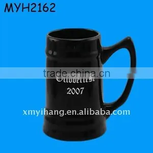 Ceramic Black Beer Stein thumbnail-1