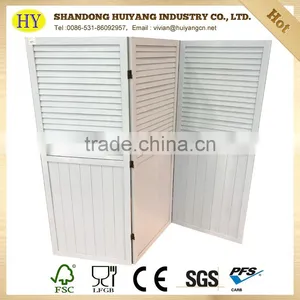 White Painting Cheap Custom MDF Wooden House Screen thumbnail-1
