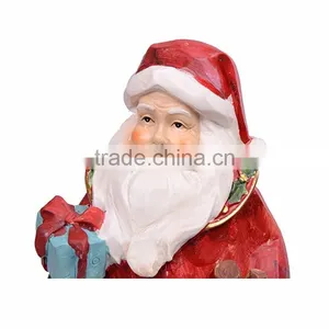 Custom Resin Santa Claus Figurine Christmas Decoration thumbnail-4