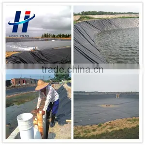 Black Smooth HDPE Geomembrane thumbnail-1
