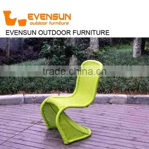 Hot Selling Stackable Outdoor Garden Wicker Rattan Chair thumbnail-2
