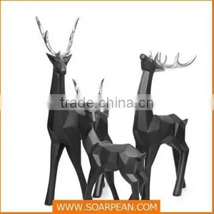 Customized White Paper Wooden Carving Deer thumbnail-3