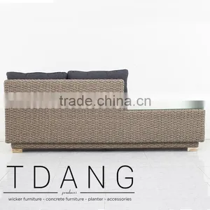 Sunvilla Wicker Furniture Set - Outdoor Patio Sofa Set - Poly Rattan Material thumbnail-4