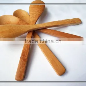 Bamboo Rice Spoon for Children, Wooden Tea Coffee or Juice Disposable Mixing Spoon thumbnail-6