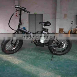 20 Inch Fat Tyre Folding Electric Bike Foldable Motorbike Folding Electric Bicycle thumbnail-1