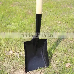 Hot Sale D Shape Agricultural Mini Wood Handle Garden Shovel thumbnail-2
