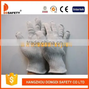 DDSAFETY White Stainless Steel And Polyester Blend Cut Resistant Gloves thumbnail-1