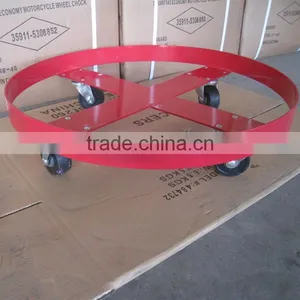 300kg Heavy Duty Material Handling Tool Round Barrel Steel Oil Drum Dolly thumbnail-2