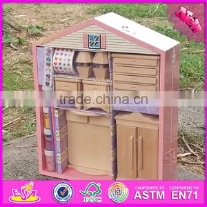 2017 Best Kids Doll Furniture Toys Wooden Coloring Toy for Sale W03A085-S thumbnail-2